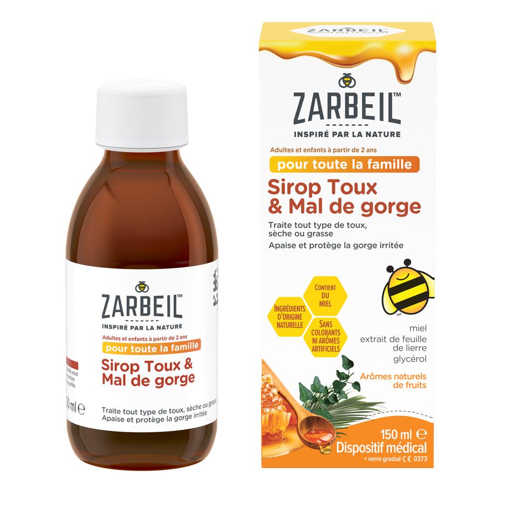 Sirop Toux & Mal de Gorge - Image 1 - Zarbee's Naturals - fr-FR