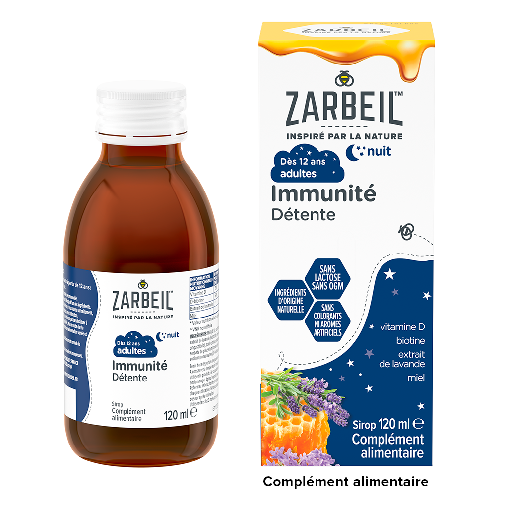 Sirop Immunité Adultes Nuit - Card Image - Zarbee's Naturals