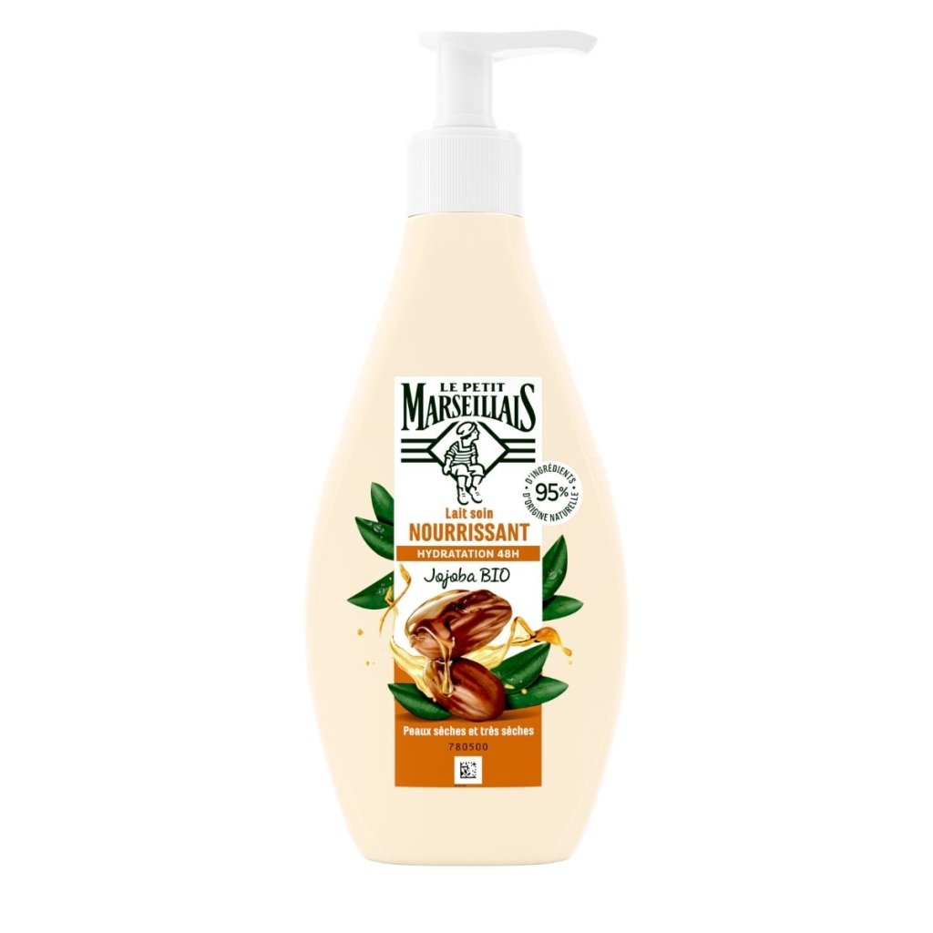 Lait Soin Nourrissant Jojoba - Image 1 - Le Petit Marseillais - fr-FR