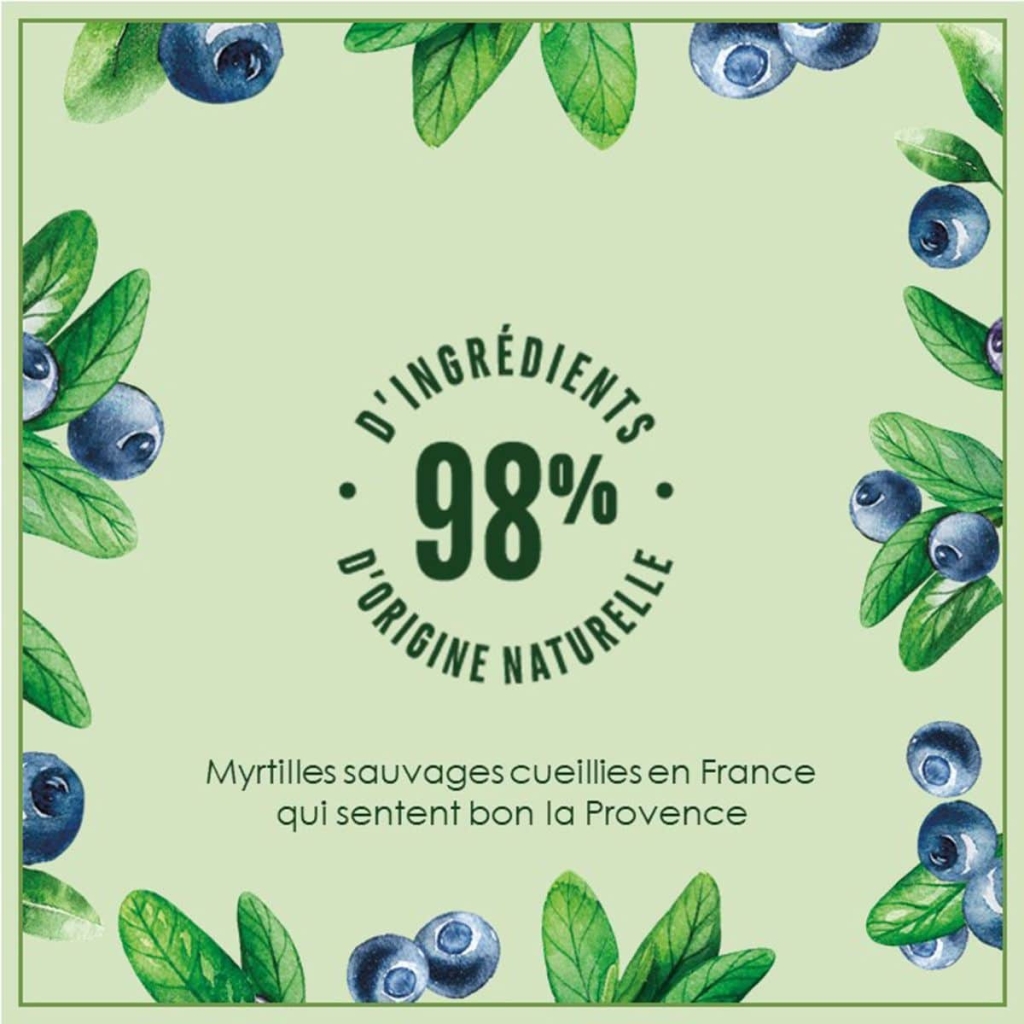 Eco-Recharge Gel Douche certifié Bio Myrtille Sauvage - Image 2 - Le Petit Marseillais - fr-FR