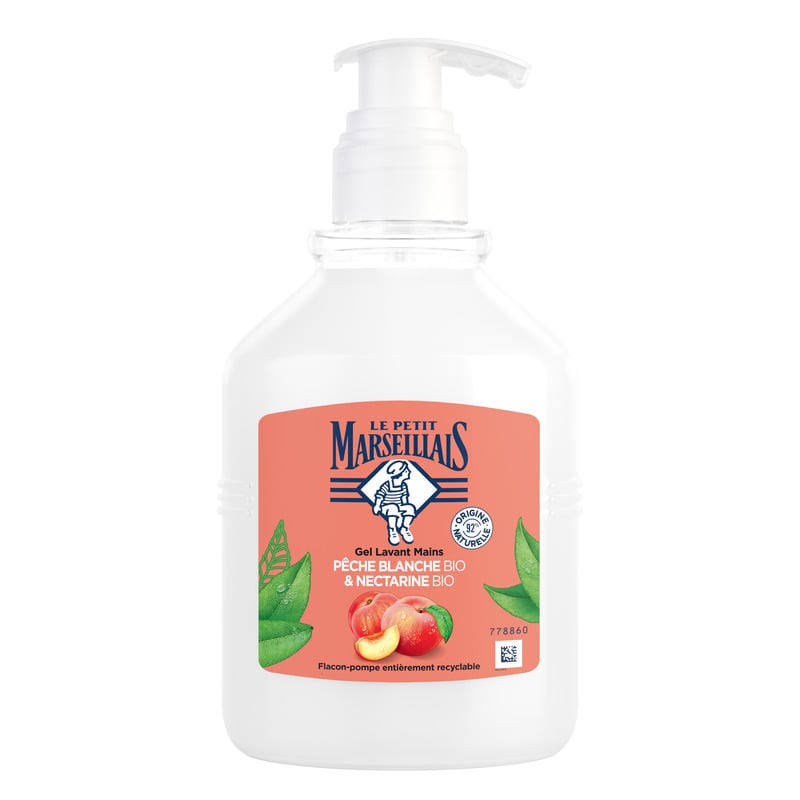 Gel Lavant Mains Pêche Blanche & Nectarine - Image 1 - Le Petit Marseillais - fr-FR