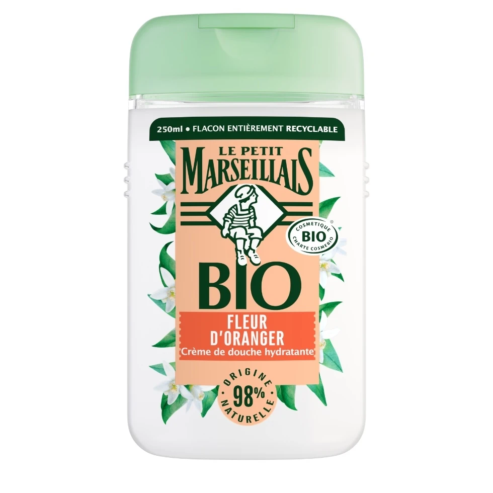 Crème de Douche certifiée Bio Fleur d’Oranger - Image 1 - Le Petit Marseillais - fr-FR
