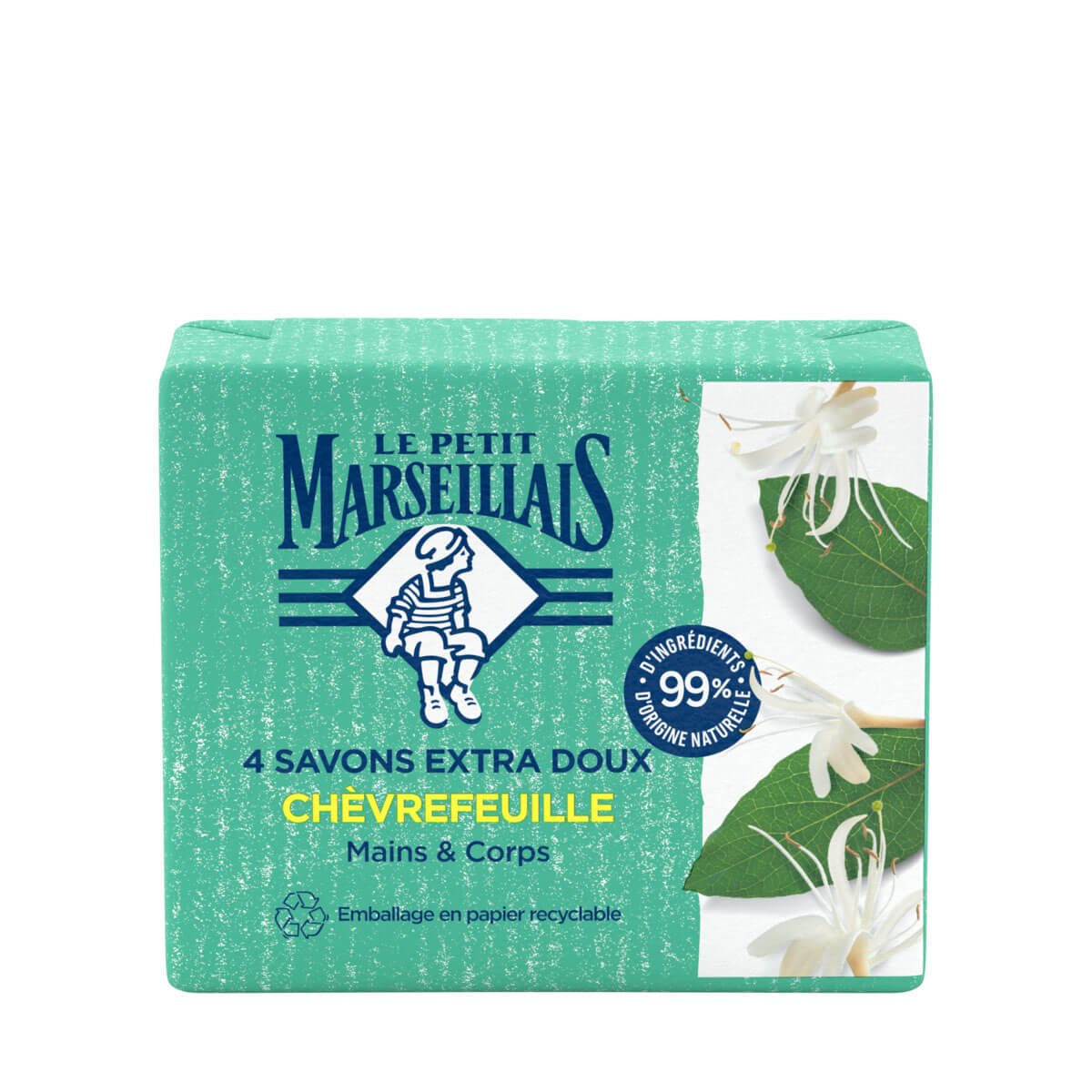 Savon Extra Doux au Chèvrefeuille - Image 1 - Le Petit Marseillais - fr-FR