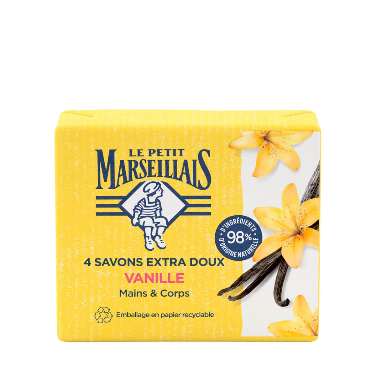 Savon Extra-Doux Vanille - Image 1 - Le Petit Marseillais - fr-FR