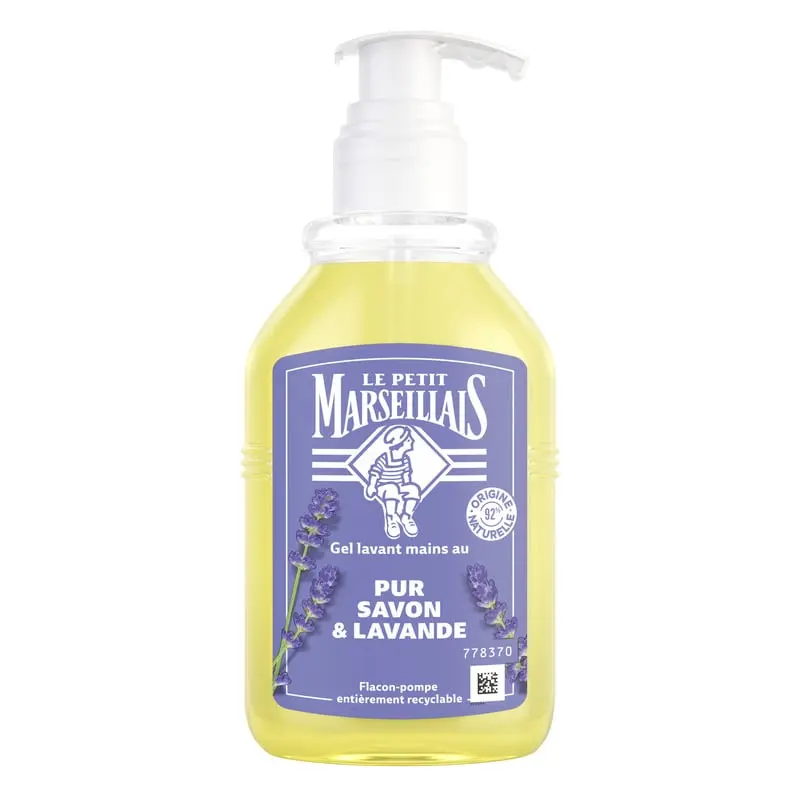 Gel Lavant mains au Pur Savon & Lavande - Image 1 - Le Petit Marseillais - fr-FR