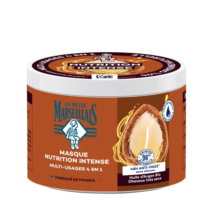 Masque 4 en 1 Nutrition Intense Huile d’Argan BIO - Image 1 - Le Petit Marseillais - fr-FR