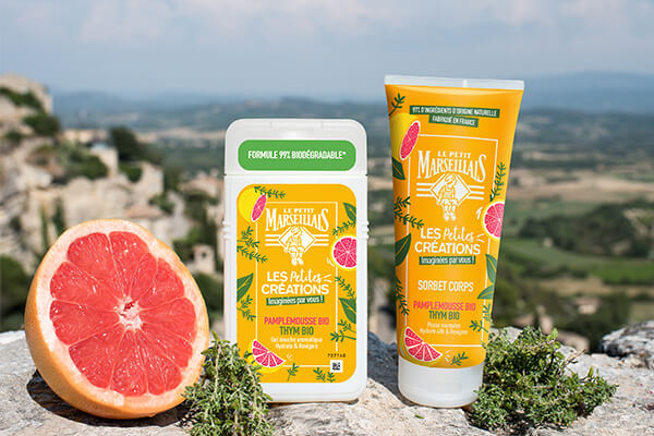 Les Petites Créations : une nouvelle gamme aromatique de gels douche et de sorbets corps - Image 1 - Le Petit Marseillais - fr-FR