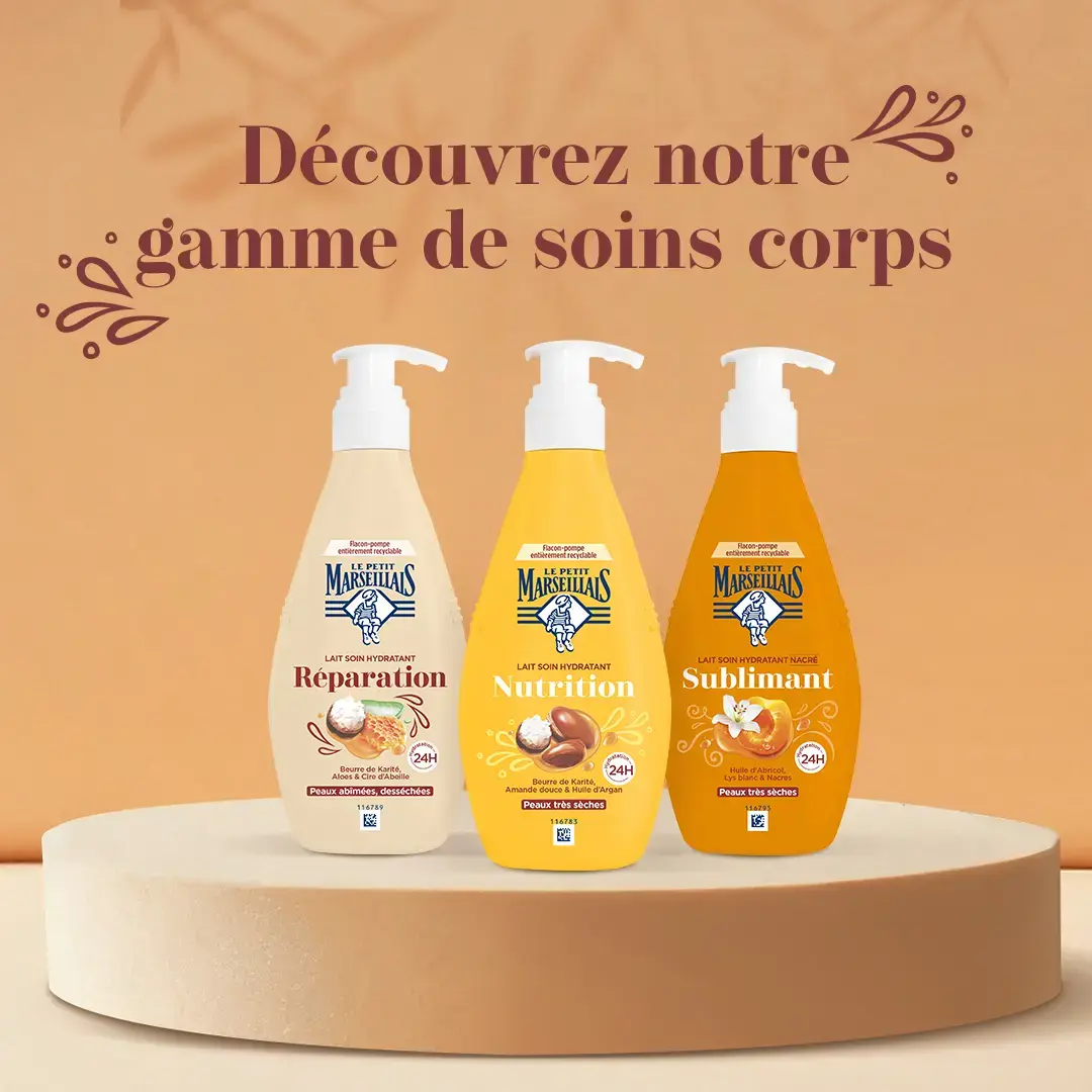 Découvrez notre gamme de soins corps