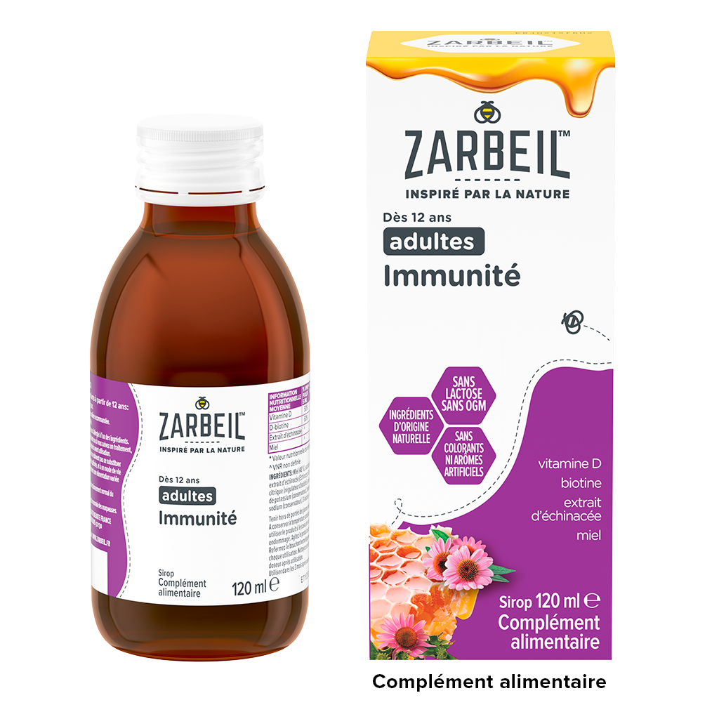 Sirop Immunité Adultes - Card Image - Zarbee's Naturals