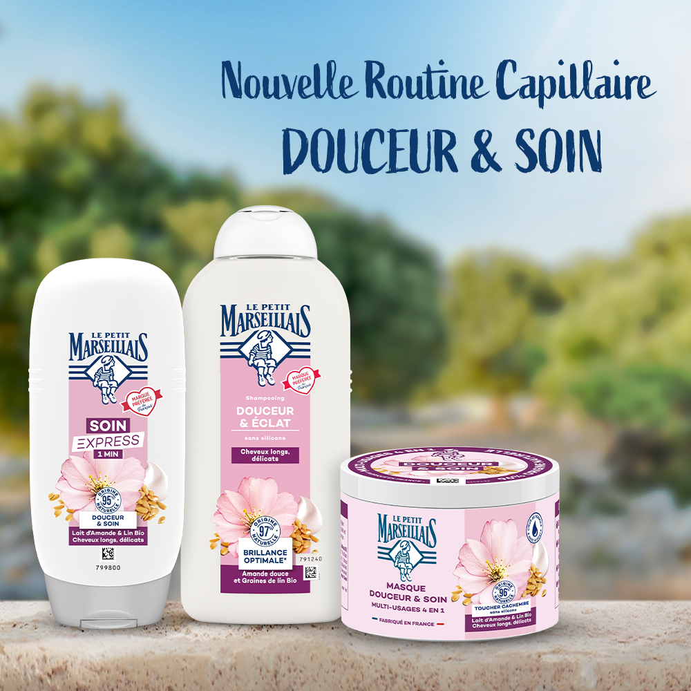 Shampooing 2 en 1 : nettoie et démêle les cheveux des tout-petits !