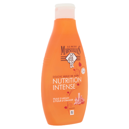 Douche Huile Soin Nutrition Intense Argan & Fleur d'Oranger - Image 3 - Le Petit Marseillais - fr-FR