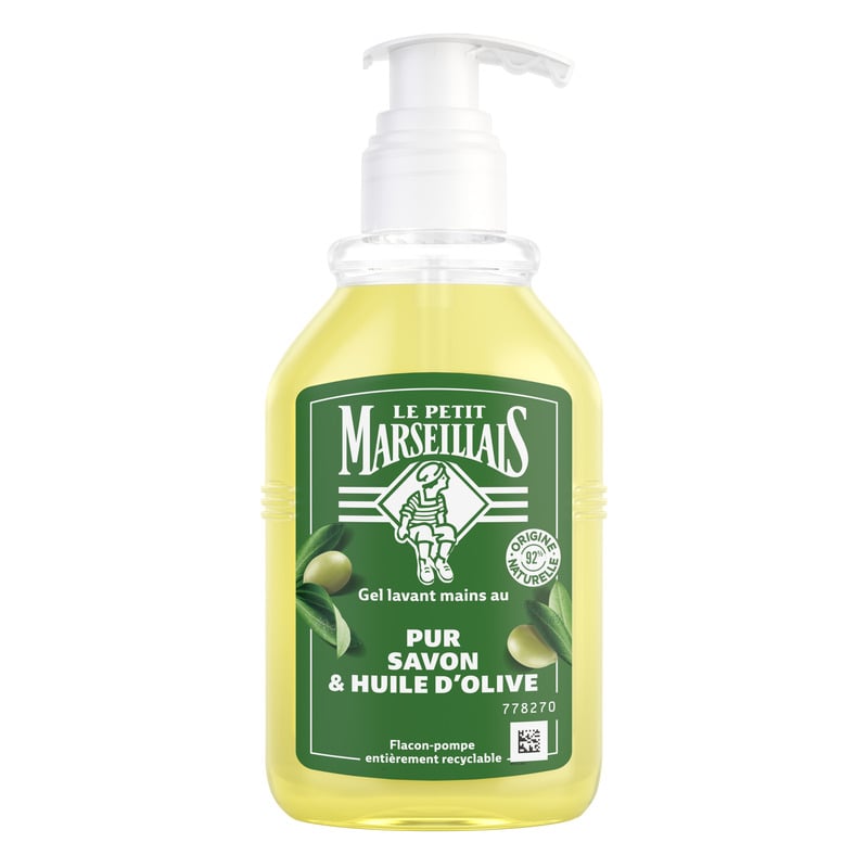 Gel Lavant mains au Pur Savon & Huile d’Olive - Image 1 - Le Petit Marseillais - fr-FR