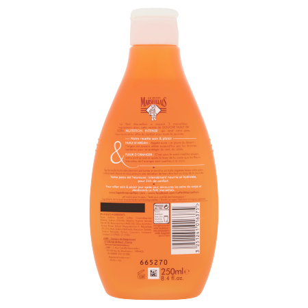 Douche Huile Soin Nutrition Intense Argan & Fleur d'Oranger - Image 2 - Le Petit Marseillais - fr-FR