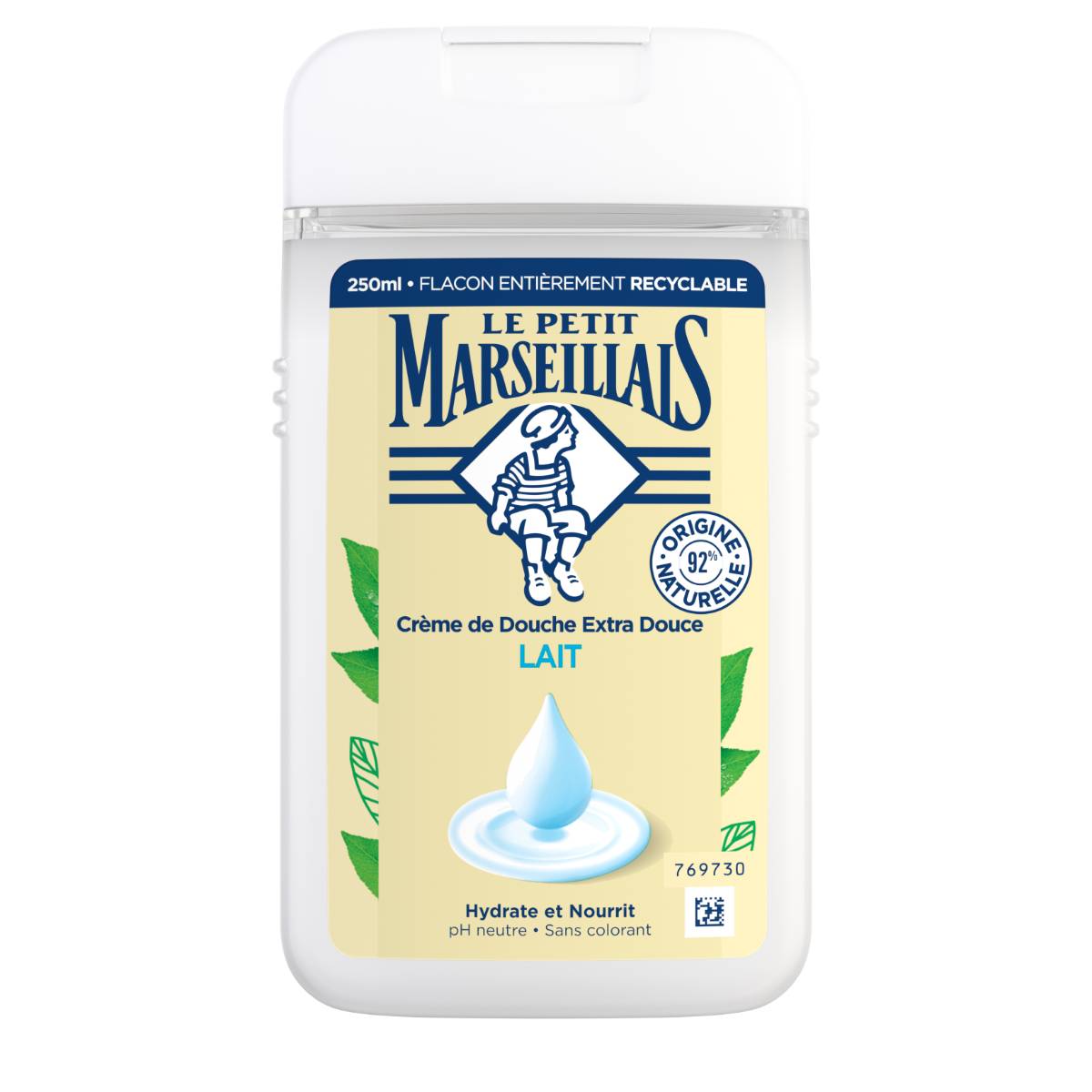 Crème de Douche Extra Douce Lait - Image 1 - Le Petit Marseillais - fr-FR