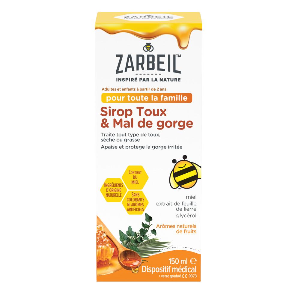 Sirop Toux & Mal de Gorge - Image 2 - Zarbee's Naturals - fr-FR