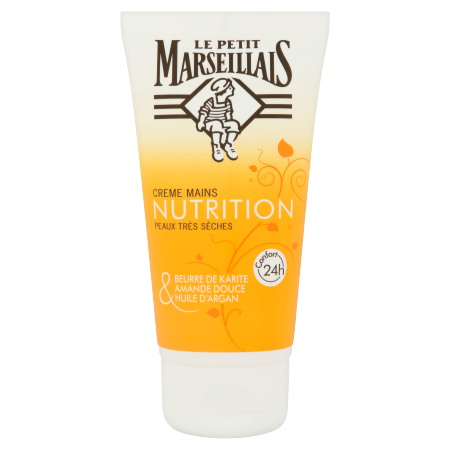 Crème Mains Nutrition Karité, Amande Douce & Argan - Image 1 - Le Petit Marseillais - fr-FR