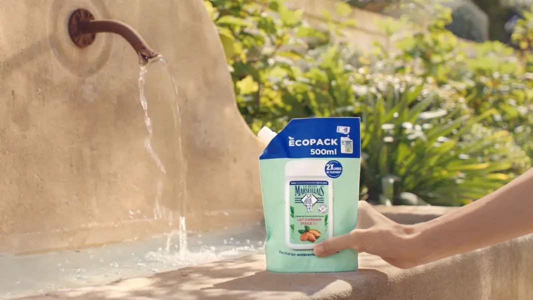 Avantages de l'éco-recharge Le Petit Marseillais