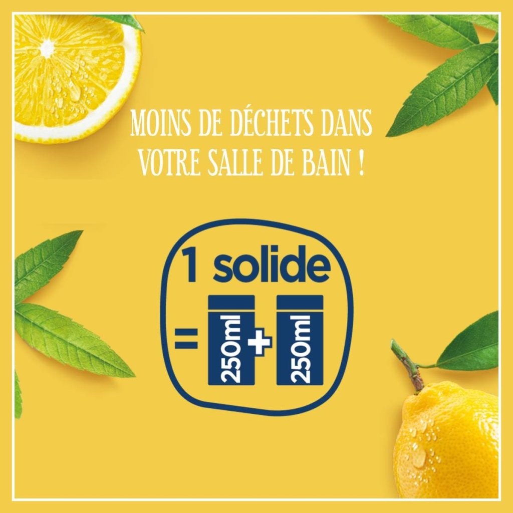 Le Solide 3 en 1 Lavant Purifiant – Verveine Citron - Image 3 - Le Petit Marseillais - fr-FR