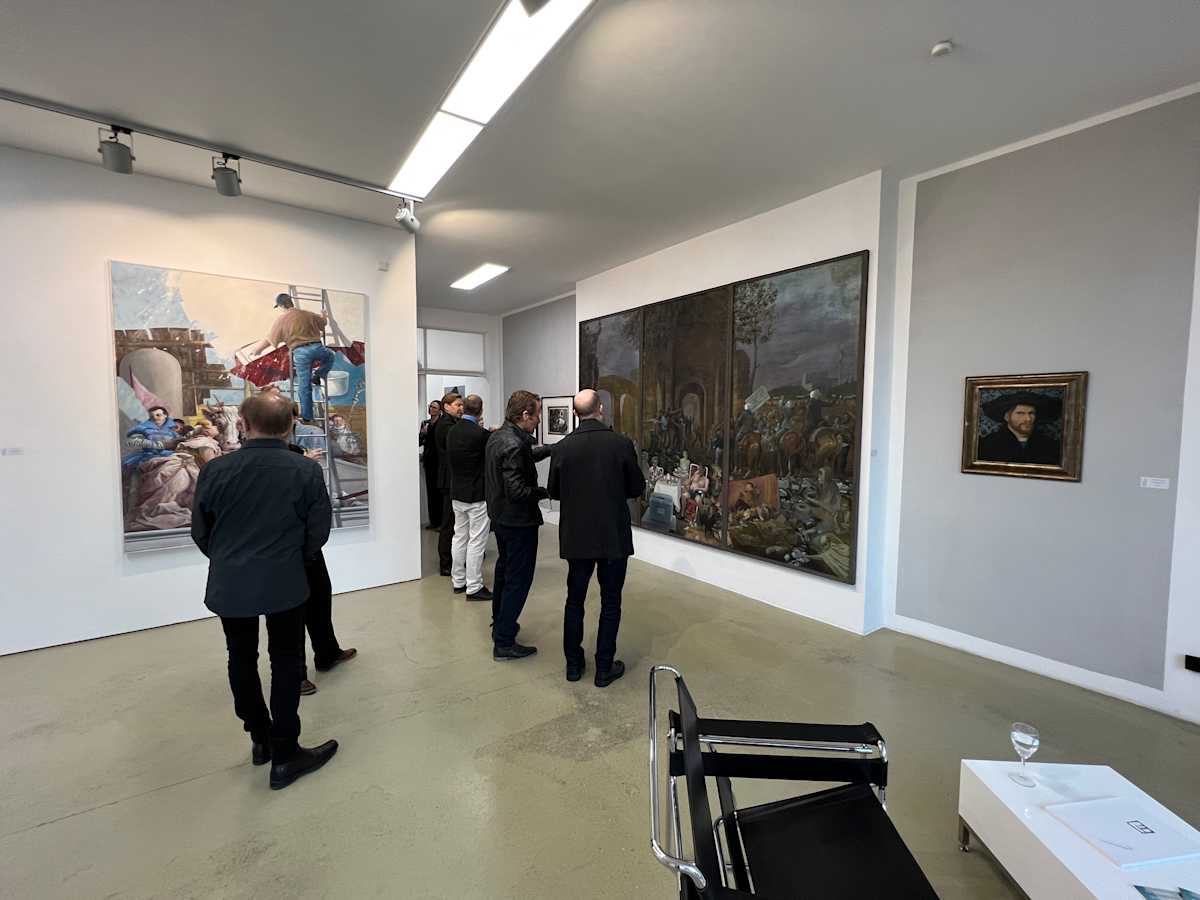 Vernissage bei Rubrecht Contemporary in Wiesbaden