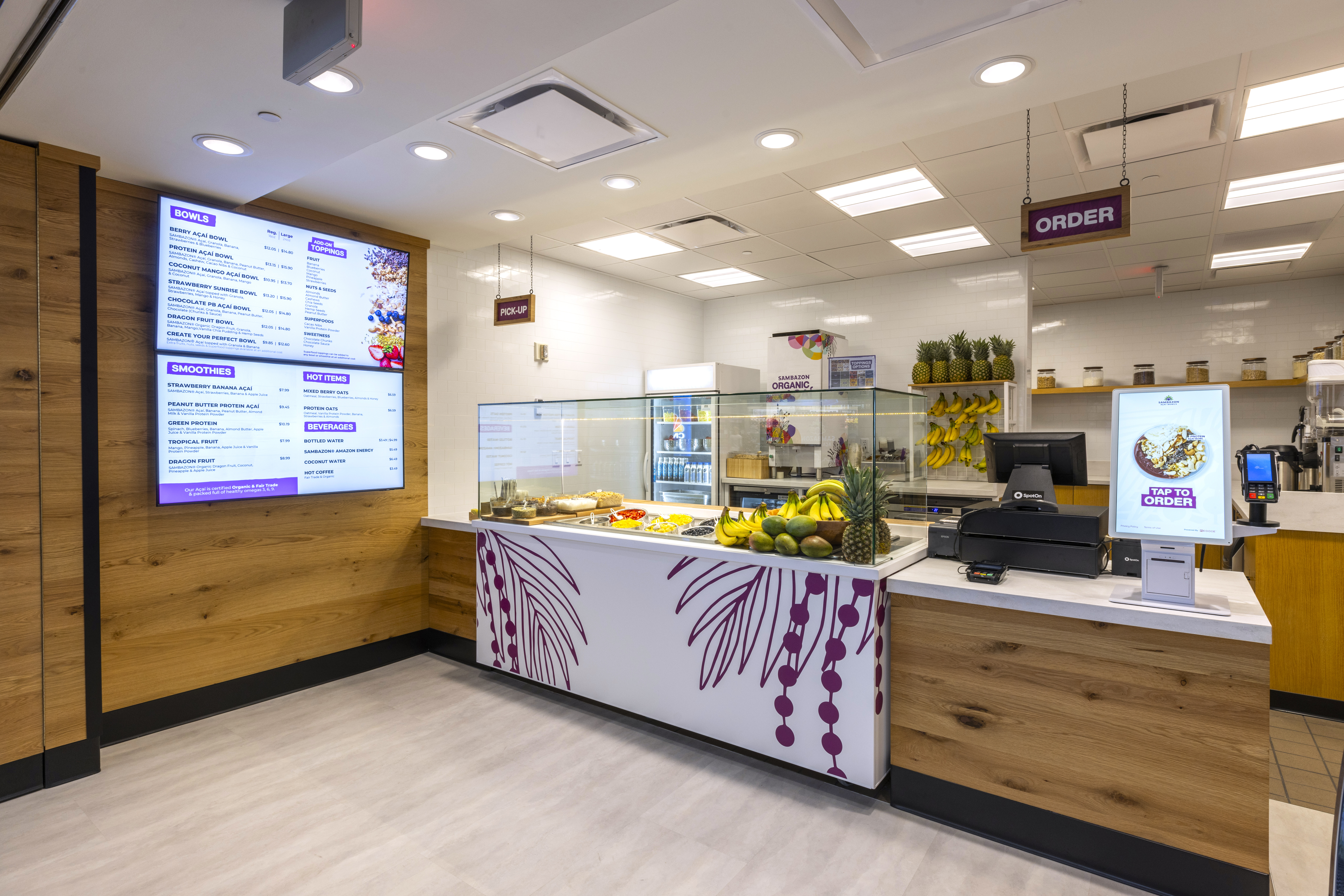 SAMBAZON opening at CVG (storefront)