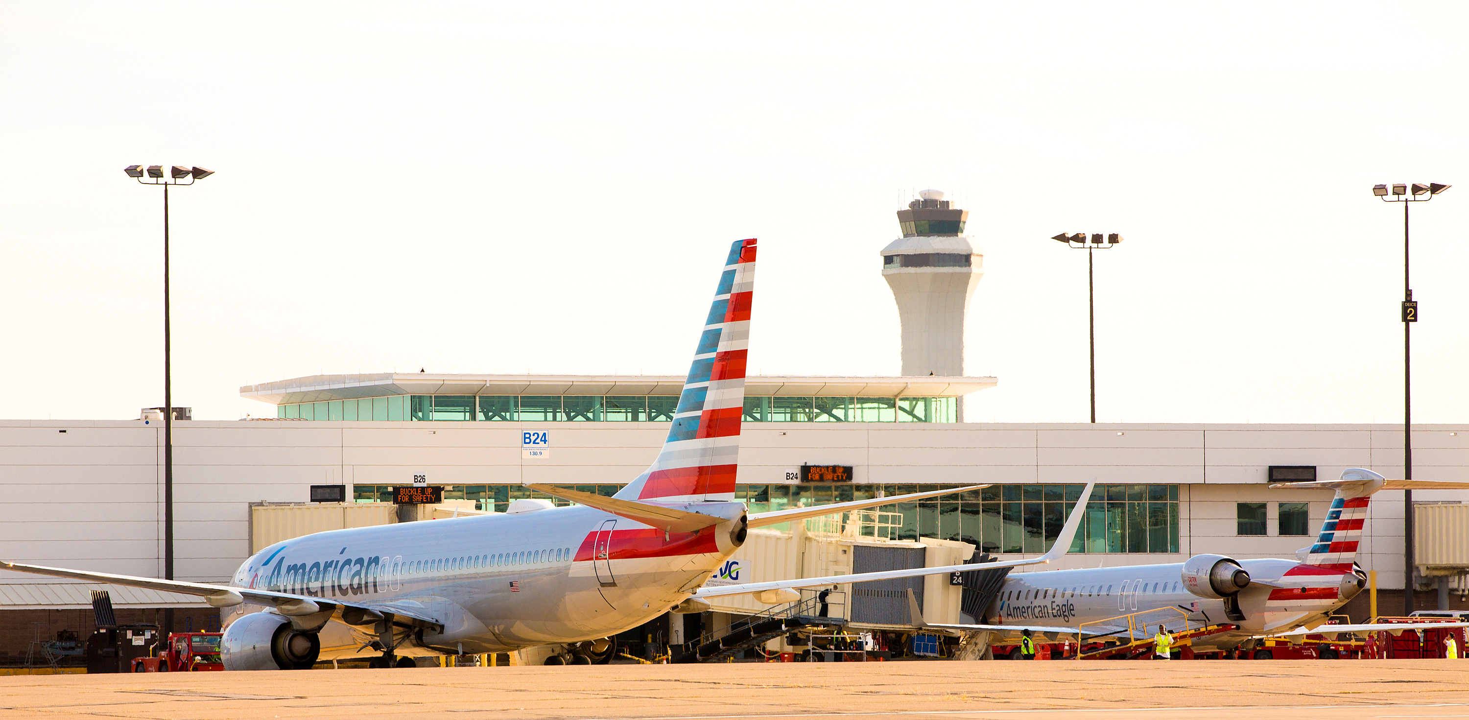 Planes at CVG, Credit Steve Ziegelmeyer