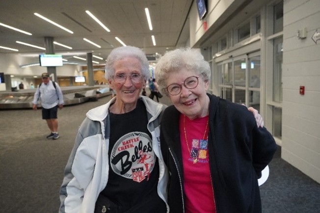A League of their Own - Mary Moore and Lois Youngen