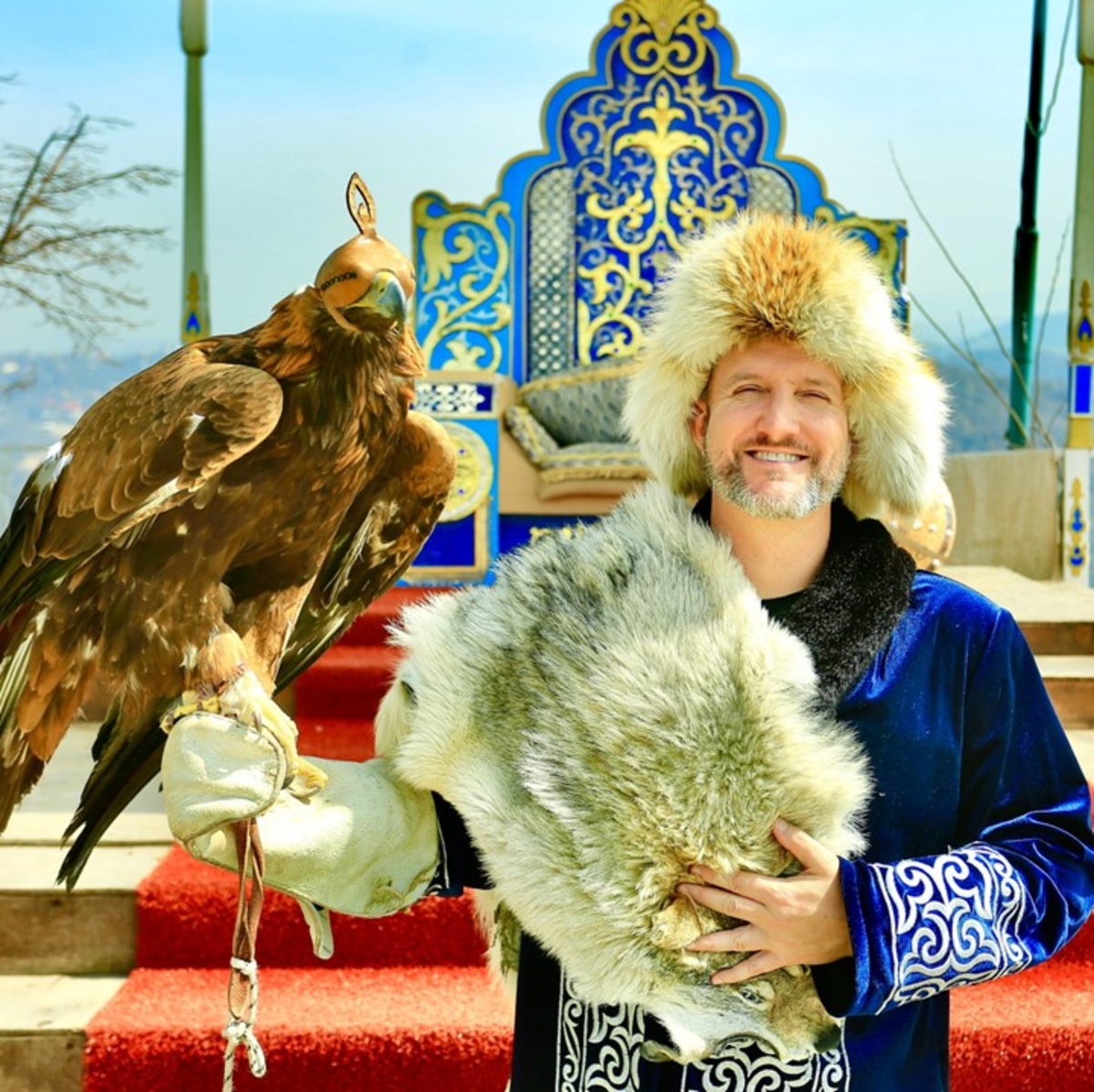 Randy Williams in Kazakhstan