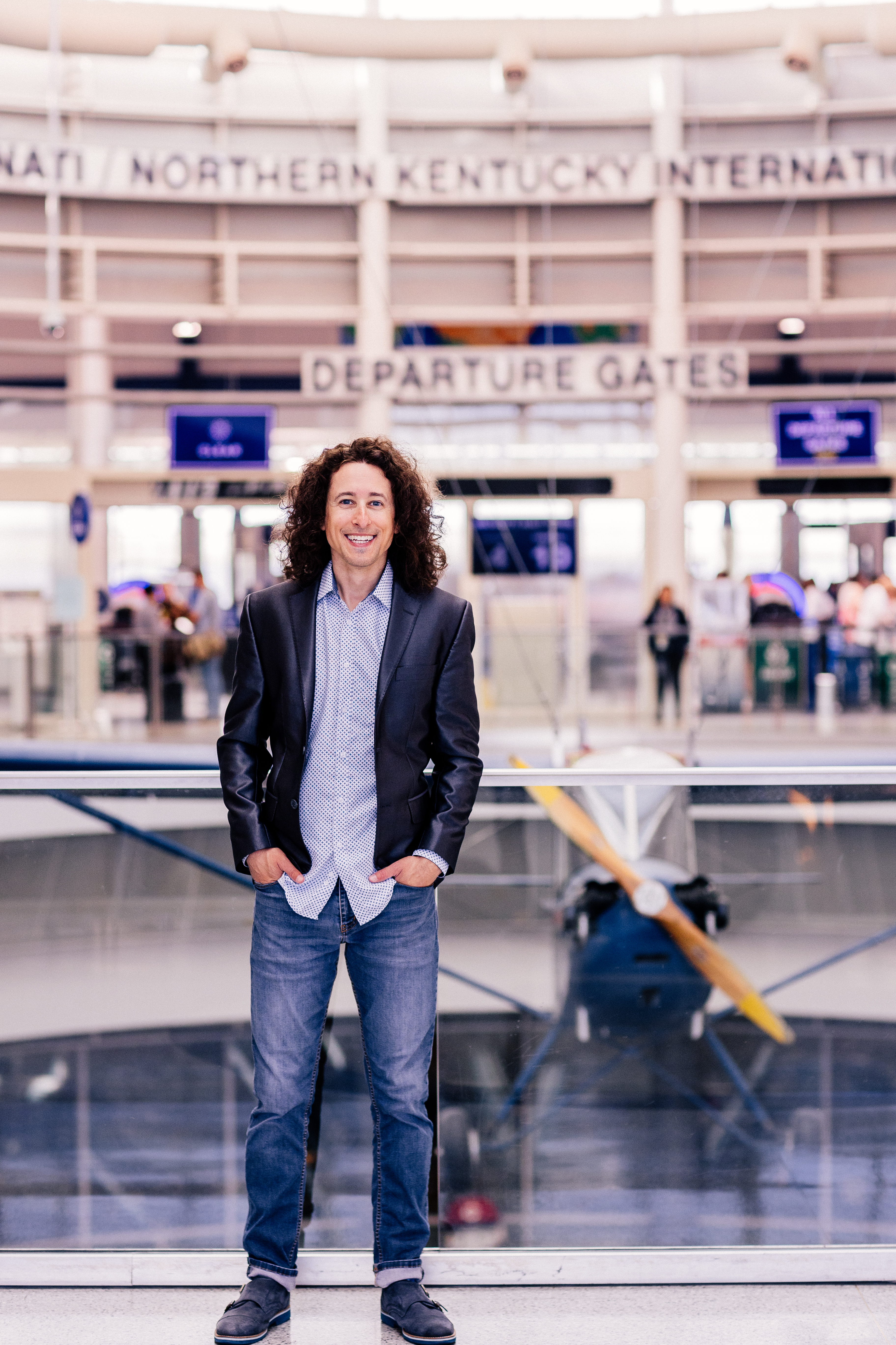 Jay Kruz at CVG Airport