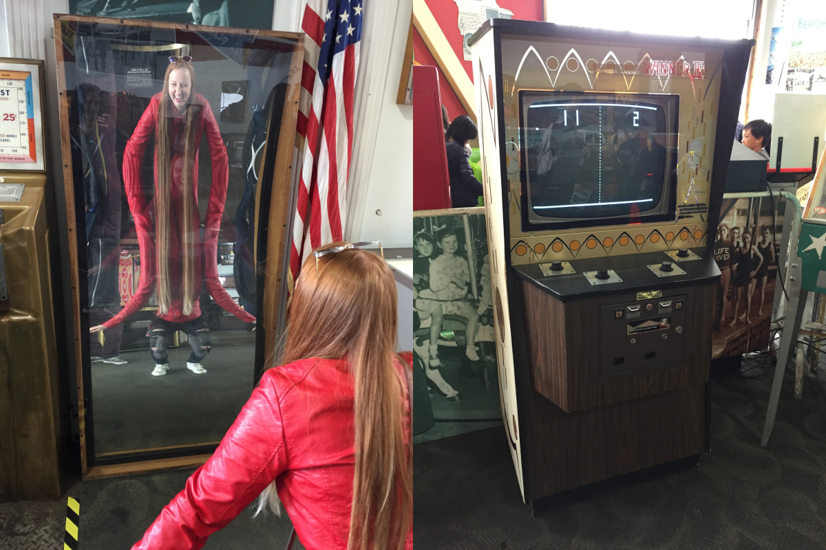 Lots-of-fun-at-Musee-Mecanique-including-a-vintage-fun-house-mirror-and-arcade-Pong