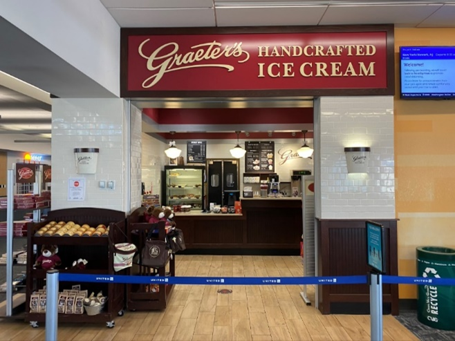 Local businesses at CVG offer a taste of Cincy for travelers