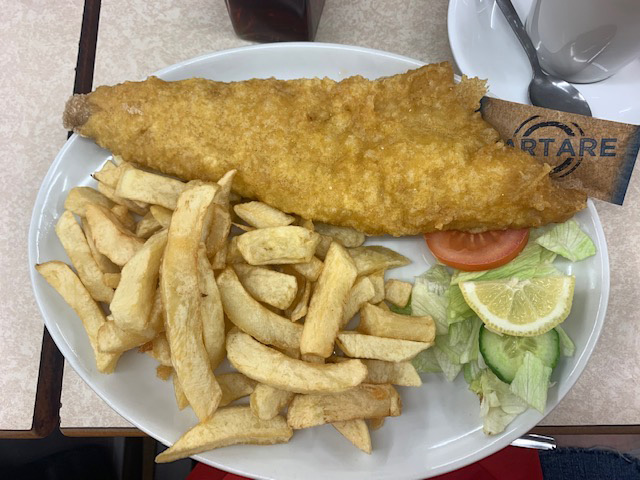 Claudia shares a classic English meal