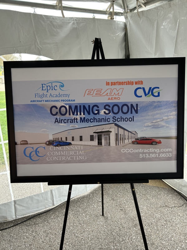 Aviation Pros: CVG Gears Up for New Aircraft Mechanic School