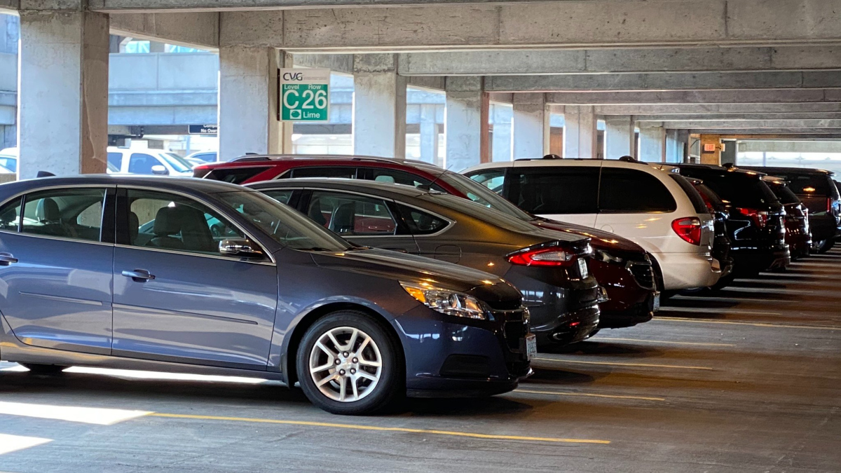Car Parking in CVG Terminal Garage