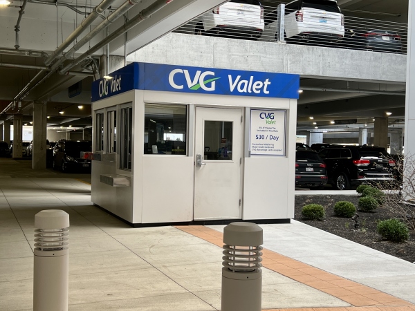 CVG Valet Parking: $30/day