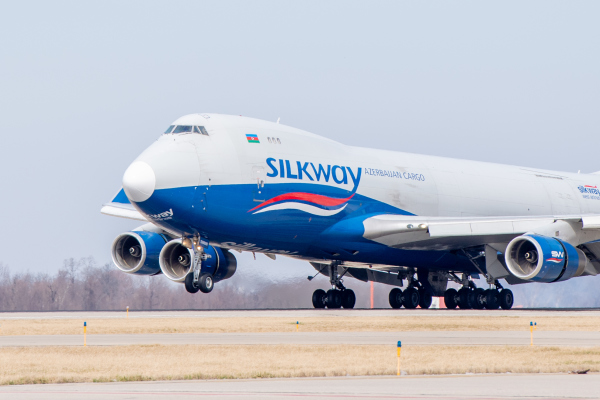 CVG welcomes Silk Way West Airlines and Crane Logistics