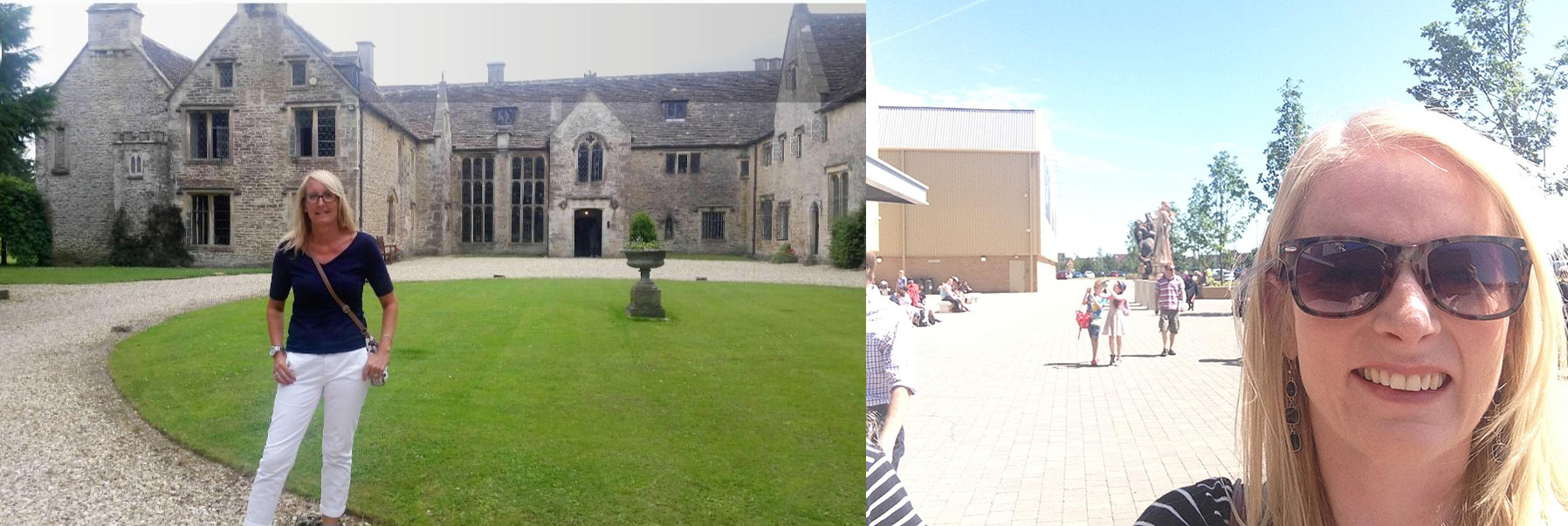 Left Sally Barker Right Claudia Glen