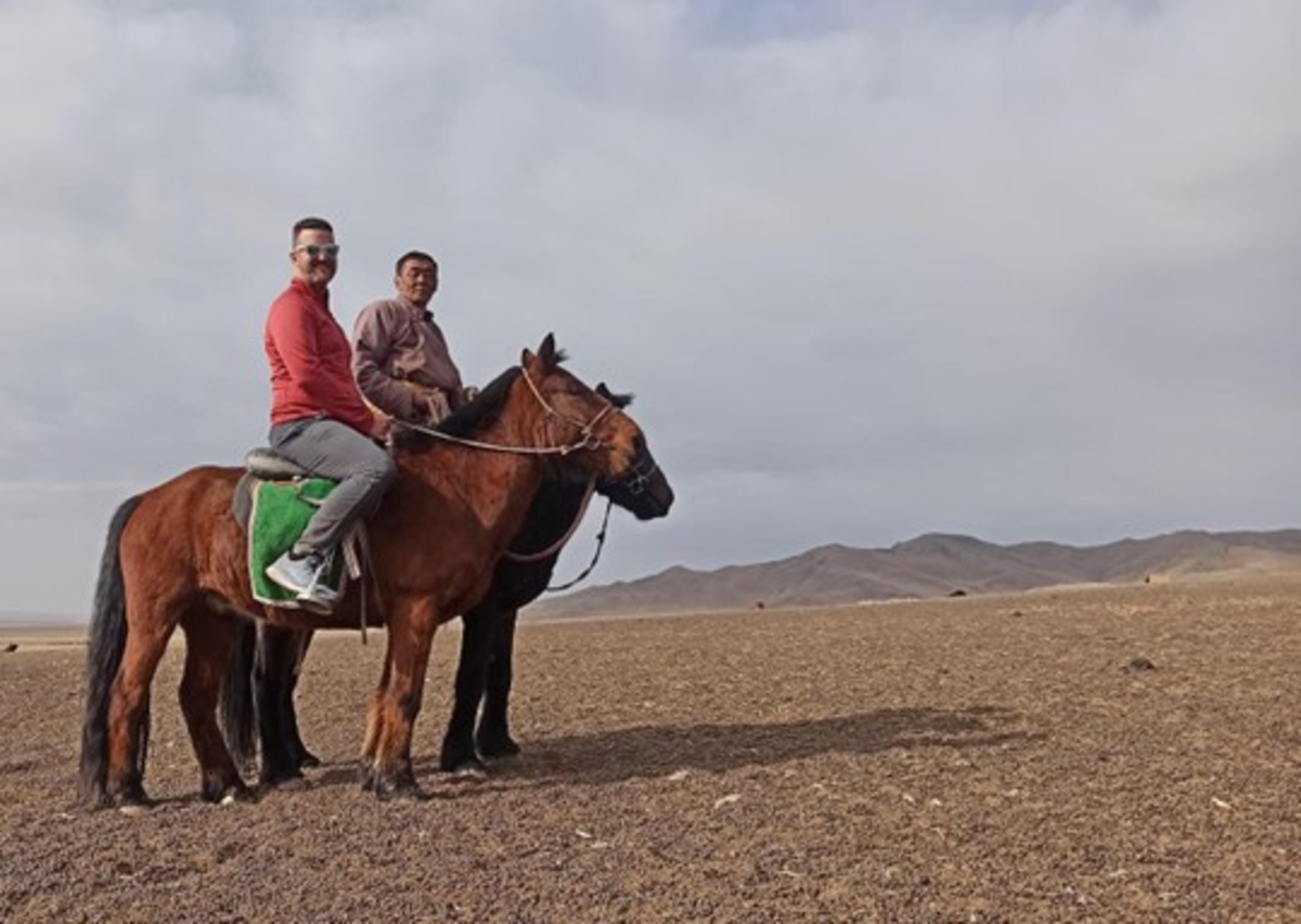 Randy Williams in Mongolia