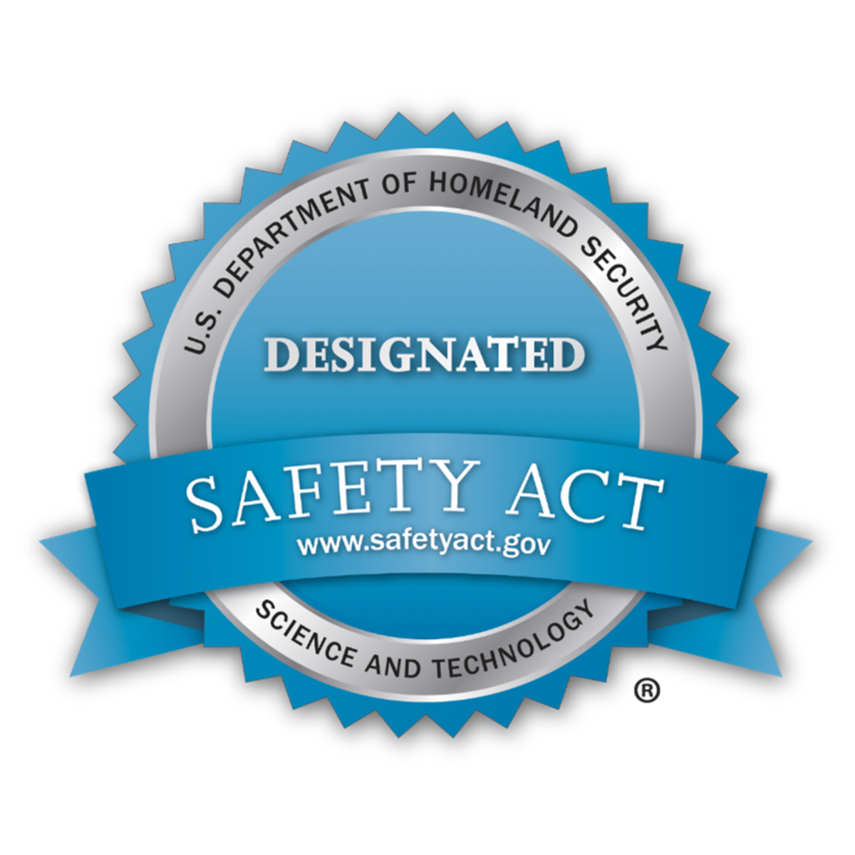 Designated Safety Act Logo - US Dept of Homeland Security