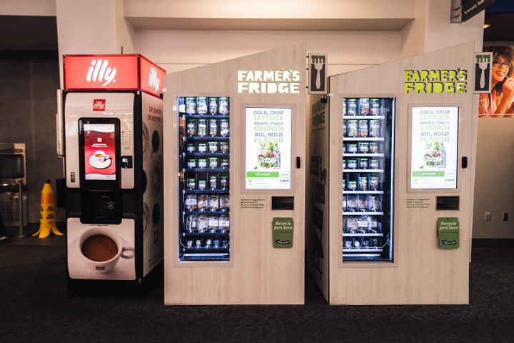 Farmer's Fridge vending