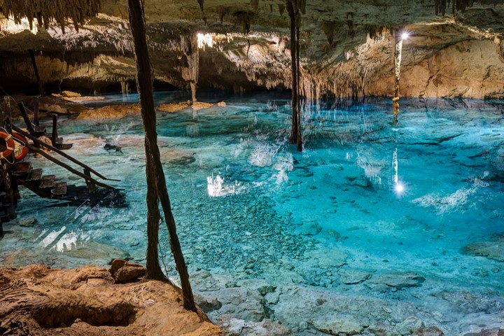 Taakk Bi Ha Cenote near Playa del Carmen