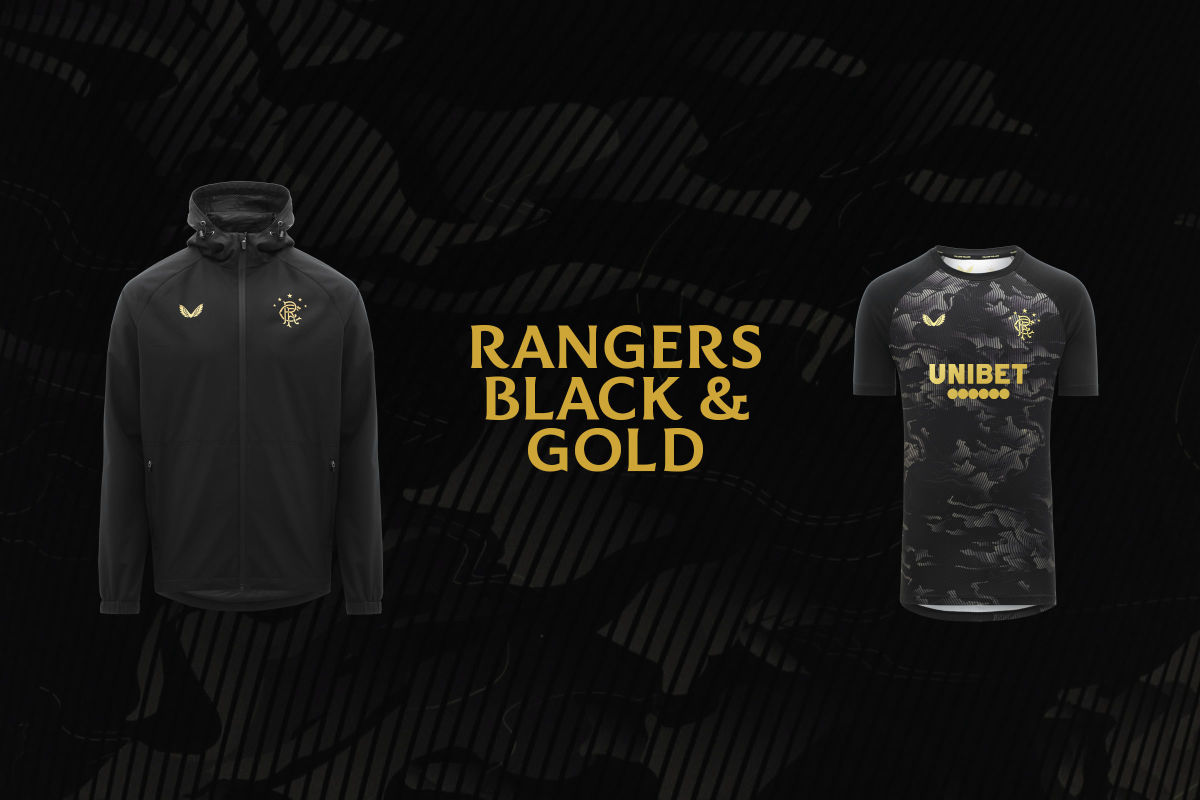 Black Gold Collection Available Now On The Rangers Store Online Rangers Football Club