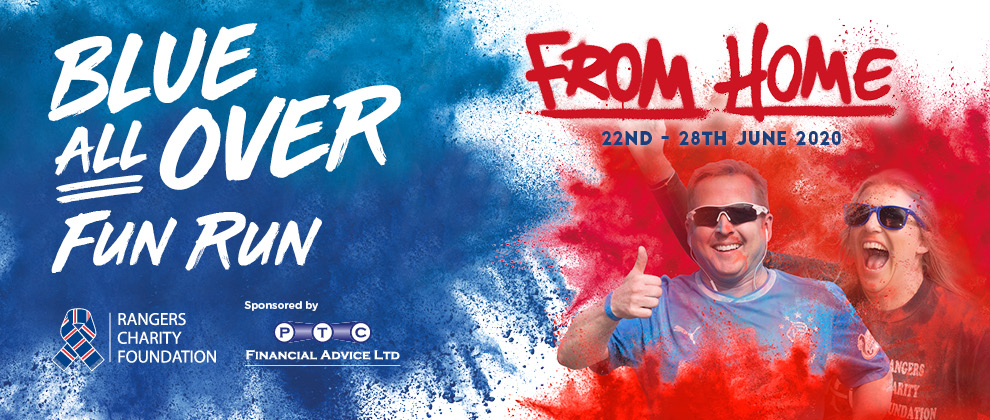 Blue All Over Fun Run From Home! | Rangers Football Club