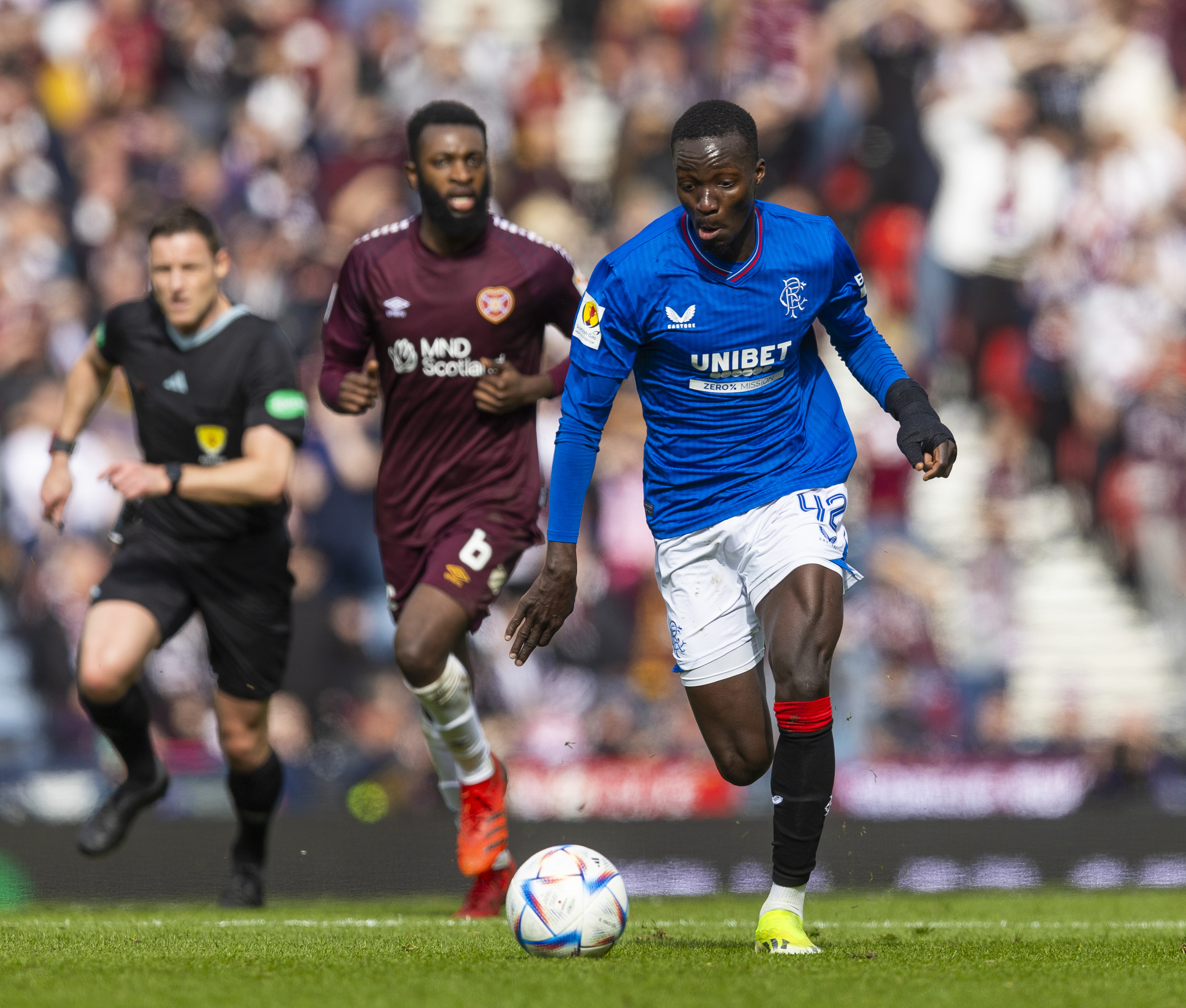 Diomande Delighted To Play His Part | Rangers Football Club