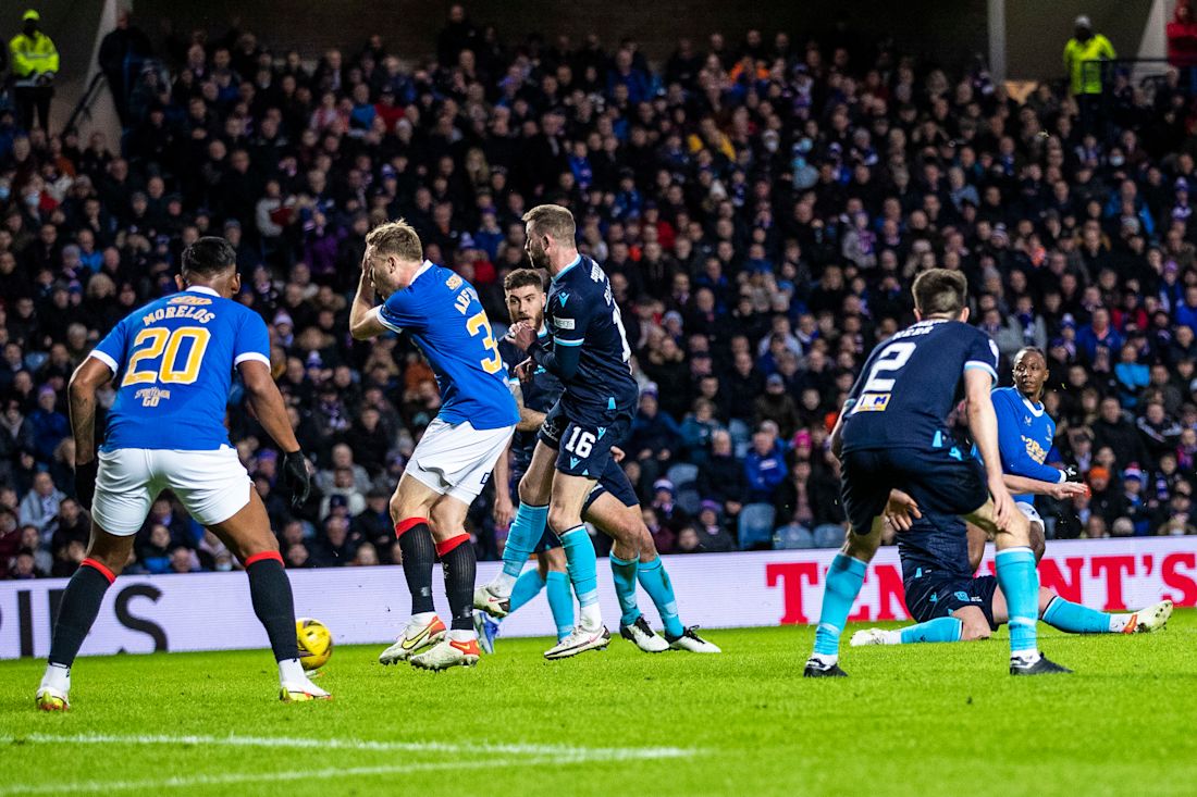 gallery rangers against dundee at ibrox rangers football club