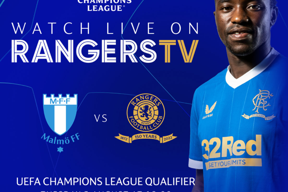 Malmö Away Live On RangersTV Tonight | Rangers Football Club