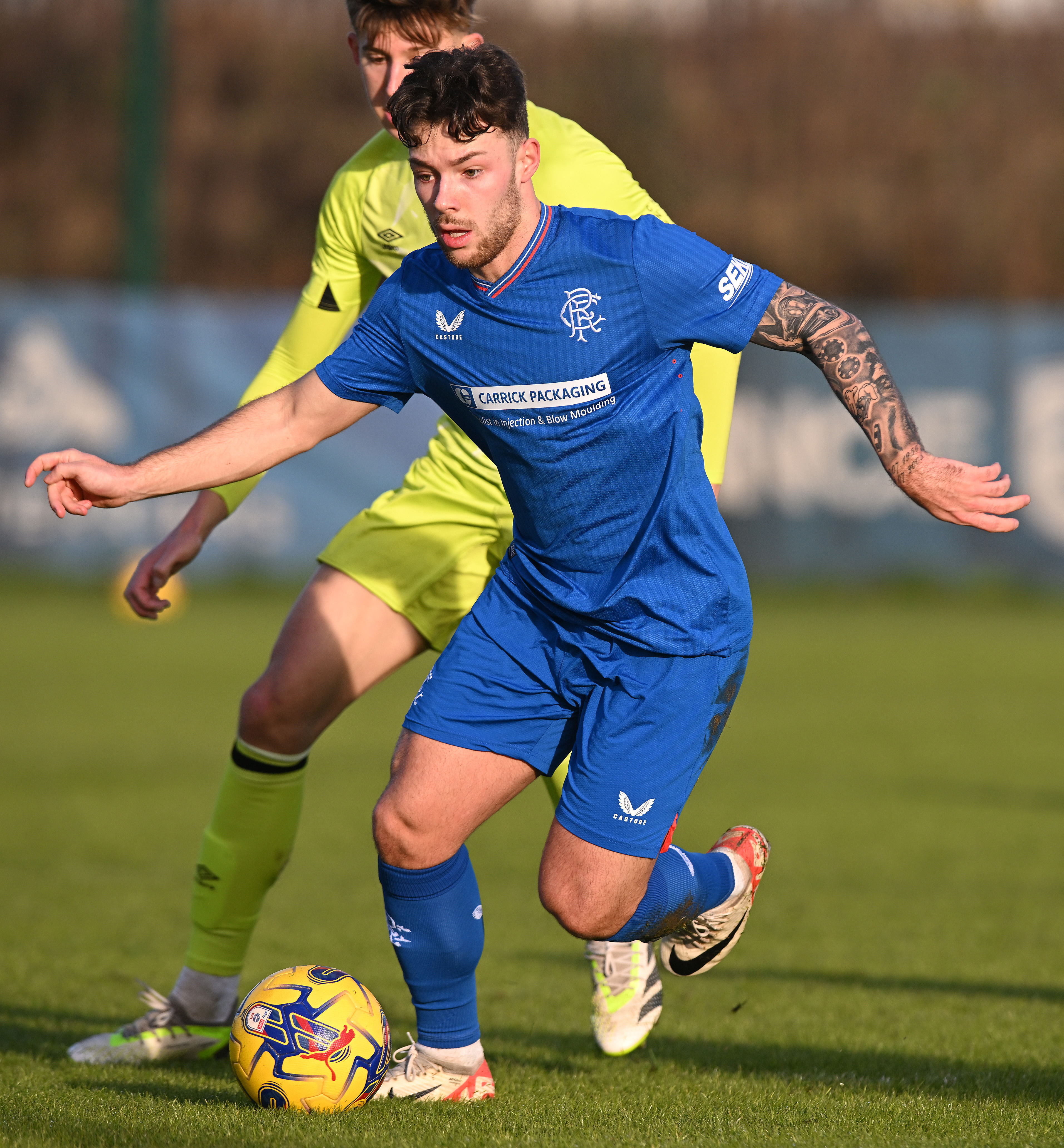 Arron Lyall Names Academy Player Of The Month For December | Rangers ...