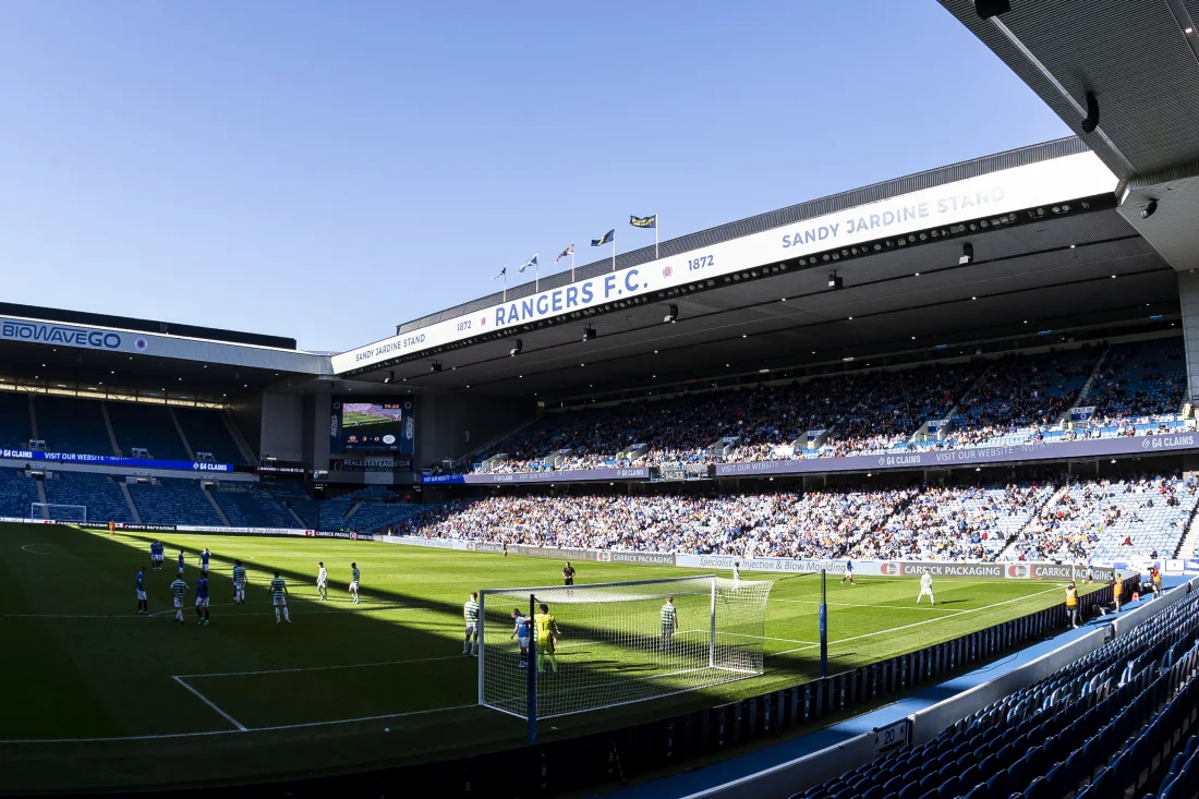 Rangers FC, Inside Ibrox Stadium, Glasgow, Scotland (4K) 