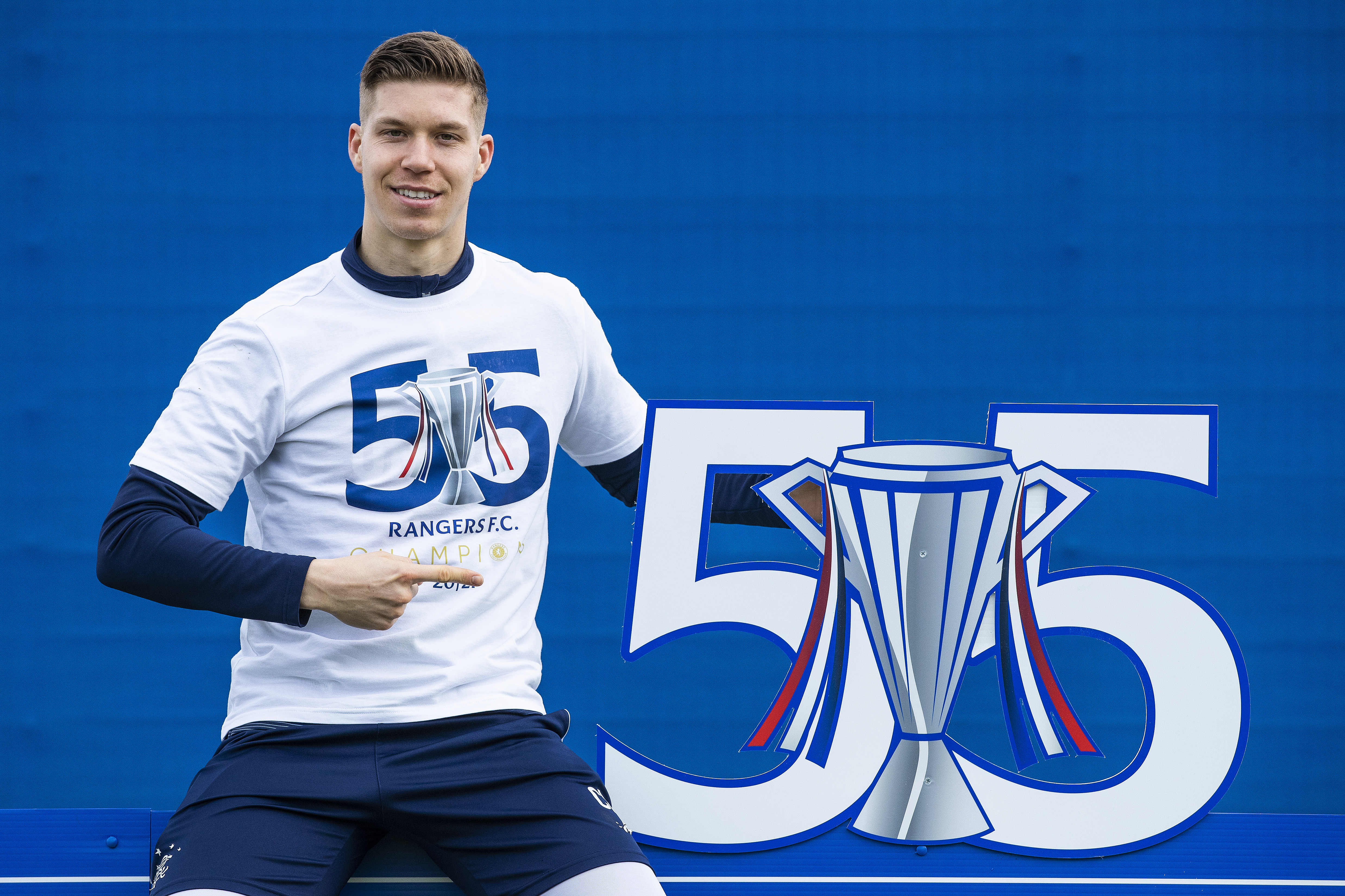 rangers 55 champions tshirt