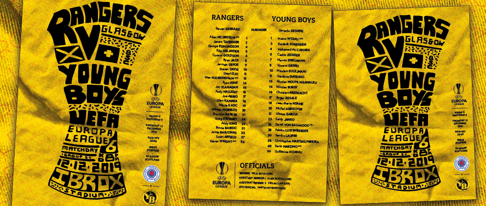 UEFA Europa League Programme | Rangers Football Club