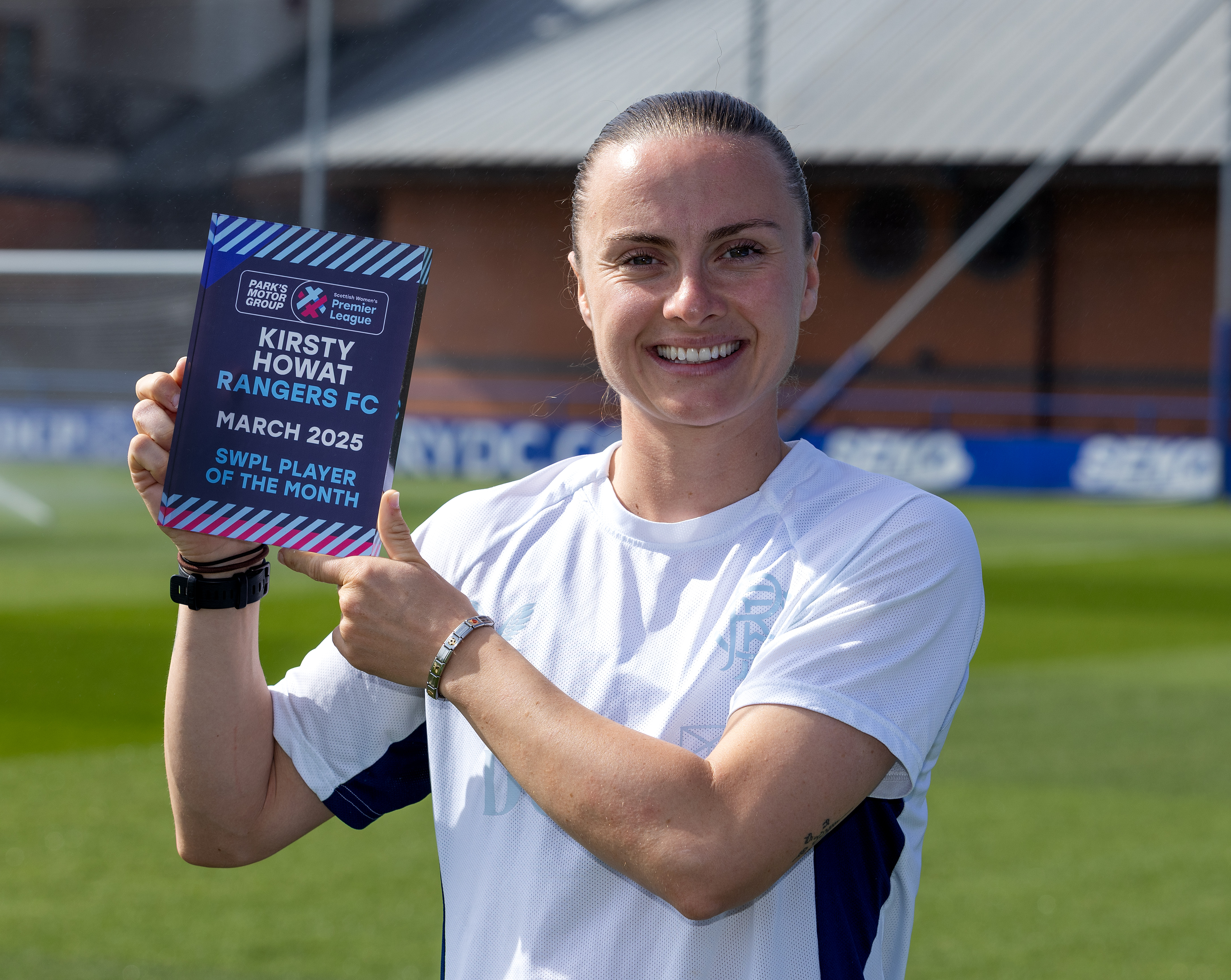 Kirsty Howat Named SWPL Player of the Month Rangers Football Club